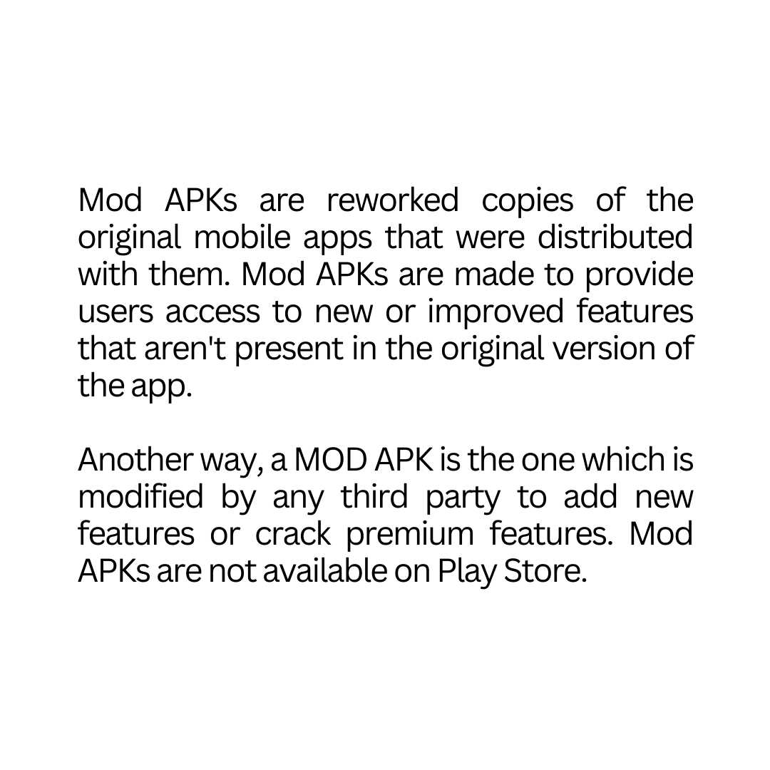 pagefist's tweet photo. What is mod APK or modded APK?
#modapk #android #games #mod #hack #apk #apkmod #vip #modapks #crackedapk #hackios #hackandroid #gamesmod #app #crack #hackmodcheat #appsmod #hacktool https://t.co/GWTvlhHUMx