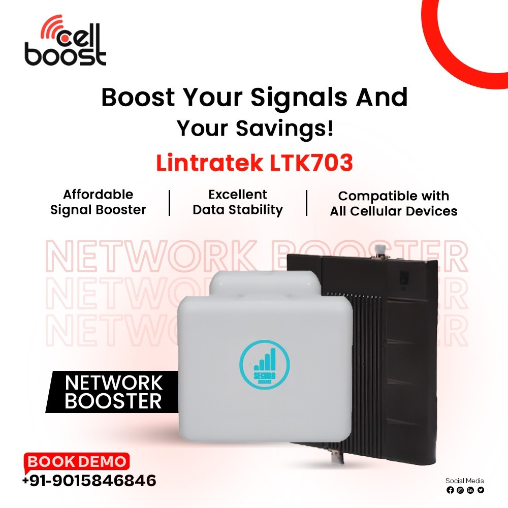 CellboostIndia's tweet photo. Need an #affordable yet effective #mobilesignalbooster? Check out Lintratek LTK703 &amp; enjoy excellent #voicequality &amp; #datastability without burning a hole in your pocket.

For a #freedemo, call at: +91-9015846846
Visit our website https://t.co/Thxh5bJ5UO to know more!

#cellboost https://t.co/kg4RfwxleZ