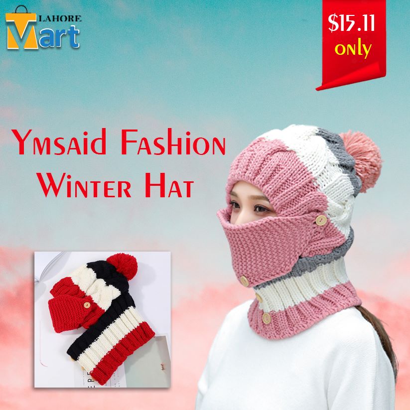 The Lahore Mart is offering a stylish and cozy winter hat for women with their Ymsaid Fashion Winter Hat.

Buy Now :- bit.ly/3lDobrT

#winterfashion #knittedbeanies #warmhats #winteraccessories #skiingcap #pompomhat #womenfashionstyle #coldweatheressentials #winterstyle