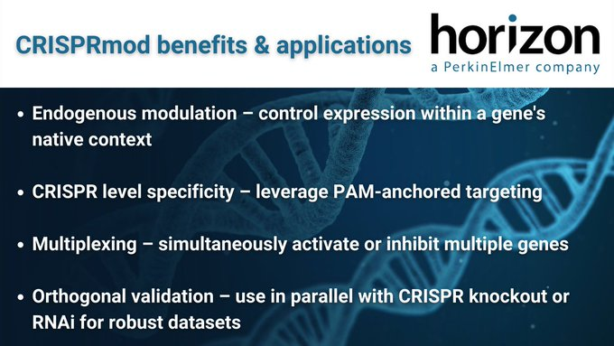 mscienceaustnz's tweet photo. Adding new dimensions to the #CRISPR toolbox, the CRISPRmod family of gene modulation tools promote (CRISPRa) or repress (CRISPRi) target gene #transcription, without cutting the DNA.
🚫✂️🧬
https://t.co/UnhM0XijdB

@hzdiscovery #GeneModulation #genomics https://t.co/se8VY641Gc