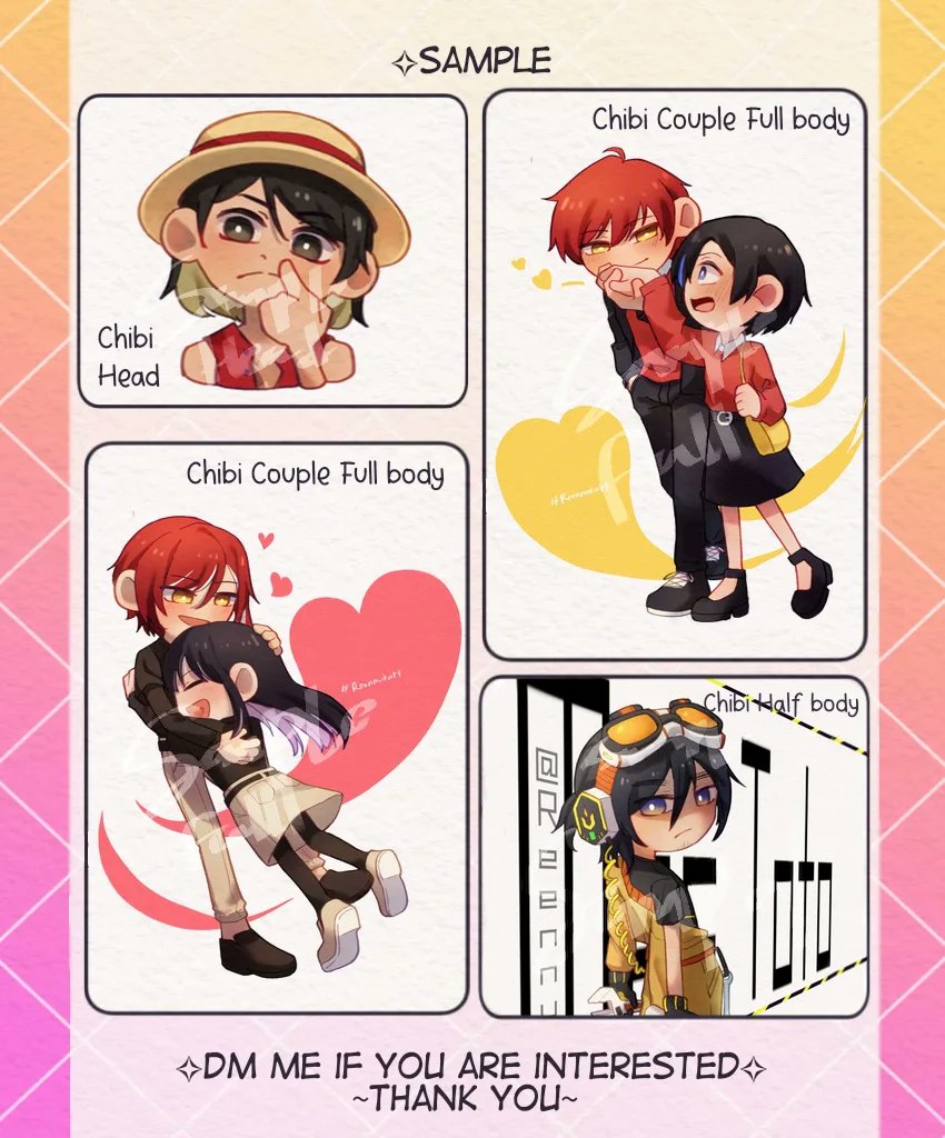 Reennur_214's tweet photo. ✧Open Commission for lokal only 🇮🇩✧~
.
.
Jika tertarik atau ingin tanya-tanya jangan sungkan untuk DM saya ya :3
.
.
like and share are very appreciated(つ≧^≦)つ♡
#commmision #openforcommissions #commisionsopen #commisionindonesia
#chibicommission
@CmsnArtist_Id https://t.co/q645gH3X8n