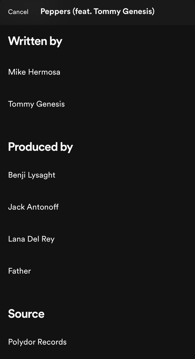 getting a production credit on a lana del rey album was not on my 2023 father bingo card 😭
