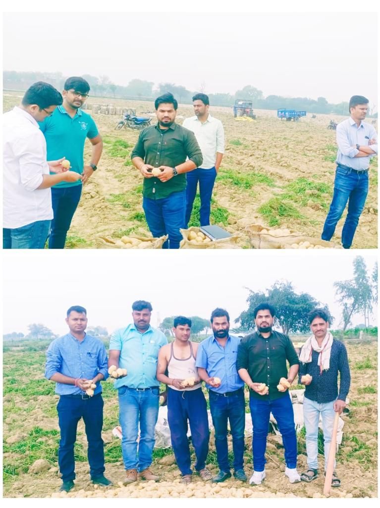 cacl_india's tweet image. CACL Agra(UP) field trip with our top agro startup company @WayCoolFoods. #CACL &amp;amp; #Waycool made the trip to plan &amp;amp; expand operations on potato procurement in India's top table potato growing region.

#agriculture #food #haryana #sonipat #business #sustainability #trending #india