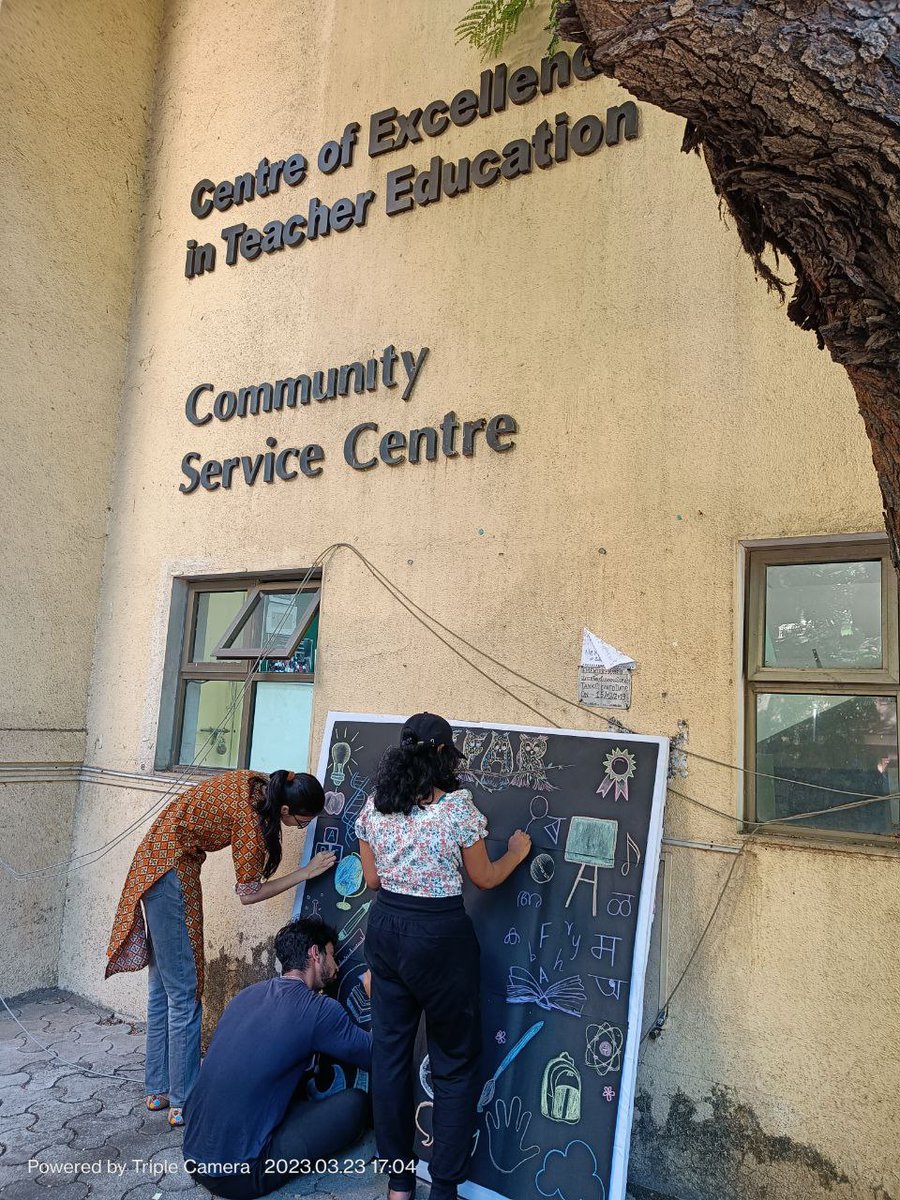 cete_tiss's tweet photo. We'll be showing glimpses throughout the day of our annual student-led festival Sifar, which begins today. Students have been working round-the-clock since the past few days to put up a great show, and everyone is excited to see how the festival turns out. https://t.co/08VtEvsvDw