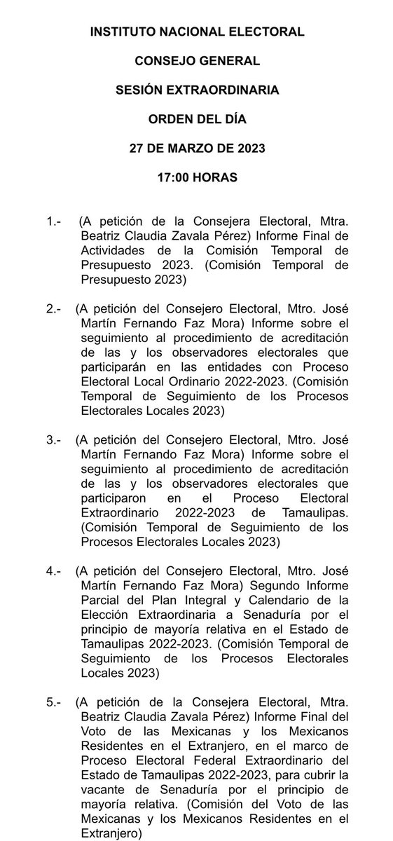 Jose_Roberto77's tweet photo. Este viernes 24 y lunes 27 habrá sesiones del Consejo General del @INEMexico.
Las y los mexicanos pueden estar seguros que tienen una institución que no se detiene, profesional, imparcial y defensora de sus derechos y de la democracia.
A todos nos corresponde cuidarla. https://t.co/mcJwANjRwZ