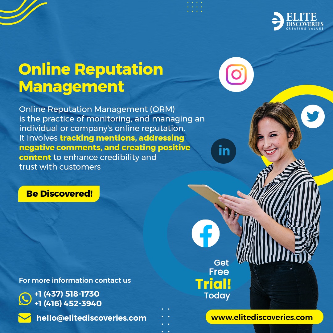 From crafting compelling content to managing your reputation, we'll handle it all.

#edsocials #prcompany #elitediscoveries  #PRtips #PRcampaigns #SocialMediaManagementService #BrandManagementService #OnlinePresenceManagement #SocialMediaMarketingService #SocialMediaExperts