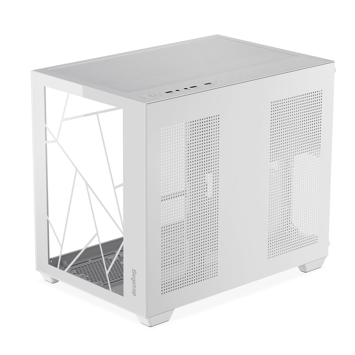 HSegotep's tweet photo. Segotep Lumi II, MATX mother supported. Able to support RTX40 series graphics card and 360 water cooler top mounted.
Now we offer a black or white version for your gaming setup! Just choose what you like!
black-and-white
#Segotep #Gaming #PCCase, #Desktopcase #MATX #RTX https://t.co/0MmPpDMINW