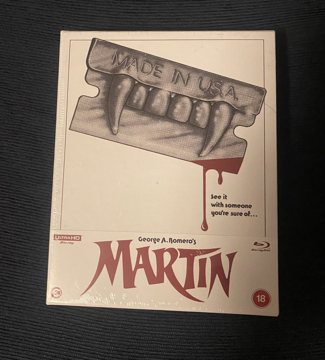 TygerDreams's tweet photo. After a long wait, I can finally watch #Martin. Going to be a Good Friday night thanks to @SecondSightFilm! https://t.co/b1xvUueWhU