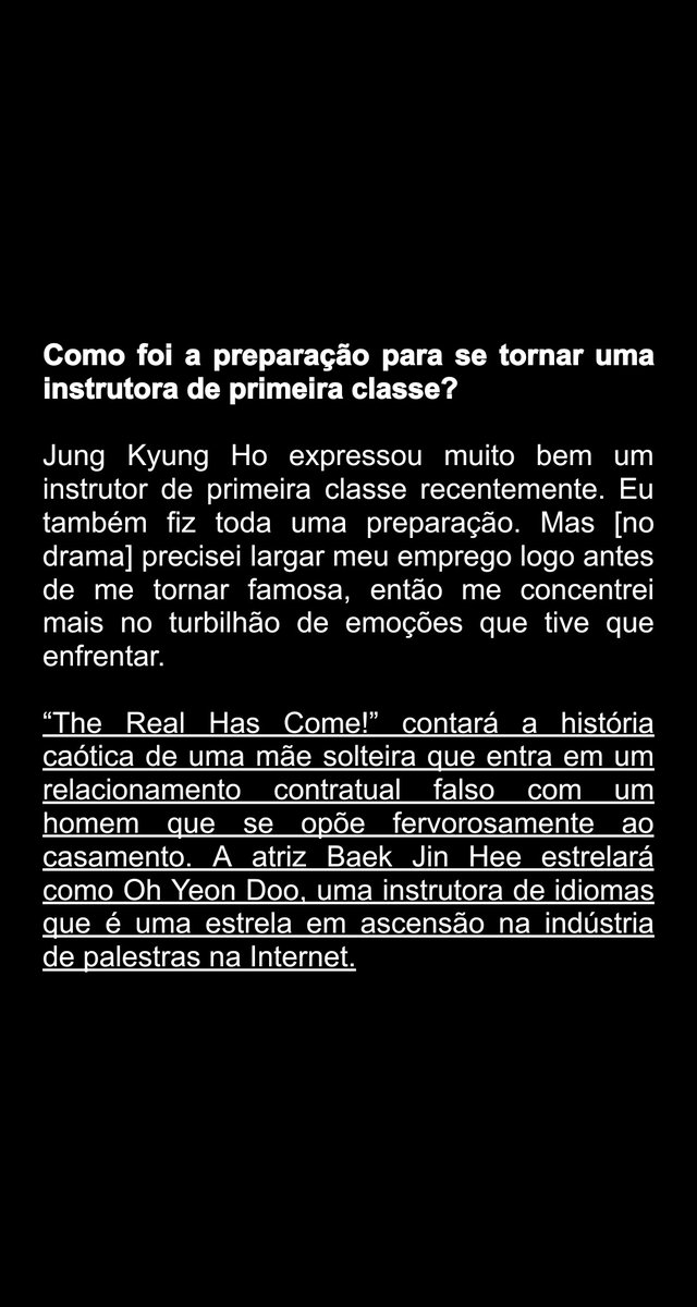 JungKyungHoBR's tweet photo. 📰| #JungKyungHo foi mencionado pela atriz #BaekJinHee na press conference do drama que estreia amanhã, #TheRealHasCome!
Lembrando que eles trabalharam juntos em #MissingNine (2017). Alguém aí já assistiu?
#CrashCourseInRomance https://t.co/8vBEiaQlWY