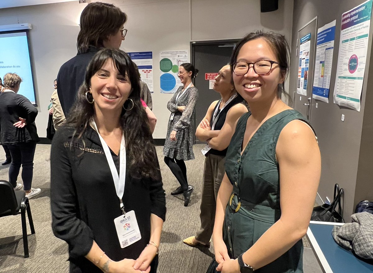 SHPartners's tweet photo. Speed dating ISHCA-style 👥 Our clinician researcher facilitated networking session was not only great fun but also very productive. The #ISHCA23 delegates walked away with many new connections and ideas. Win win! 👏 #implementationscience #impsci #collaboration #healthcare https://t.co/Zr0IB5smBc
