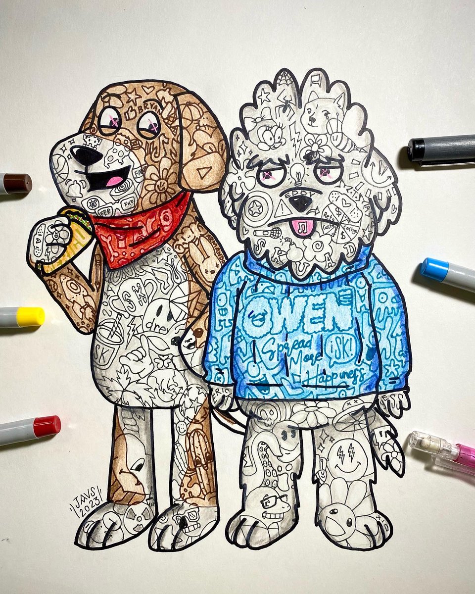 Alta facha estos panas #owenytaco 🐩🐕 #skabecheday 🔴🔵🤙🏼 <a href="/Bryan_SKabeche/">Bryan SKabeche 🐨</a> <a href="/Eddy_SKabeche/">Eddy SKabeche</a> <a href="/SKabecheTV/">SKabeche</a>