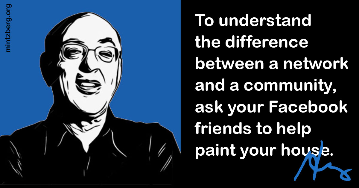 To understand the difference between a network and a community, ask your Facebook friends to help paint your house.  
ceoworld.biz/2023/03/03/wha…