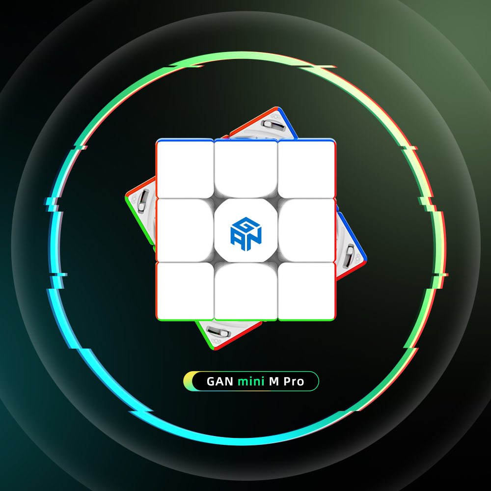 gancube's tweet photo. Mini But Powerful
GAN standard speedcube: 56mm
GAN Mini M Pro: 53mm
With 3mm shorter, GAN Mini M Pro is specially designed for players with smaller palms and OH event.
#GANCUBE #GANCUBESHOP #GANSpeedcube #GANMiniMPro #GANMiniM #CubingNewAge https://t.co/uqt8SO2hl3