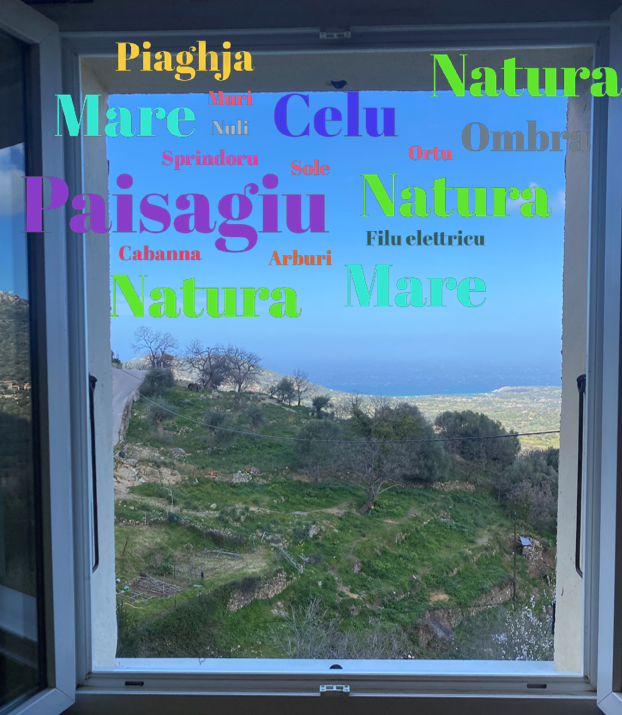 DSDEN2B's tweet photo. #finestra , les élèves de l'école de Cateri nous disent ce qui accroche leurs cœurs et leurs sens quand ils regardent par la fenêtre de leur école : #piaghja #celu #mare #nuli #ombra #ortu #sole #natura #arburi #finestra #filuelettricu #paisagiu 
@DSDEN2B @acorse @education_gouv https://t.co/a4ysa15xM6