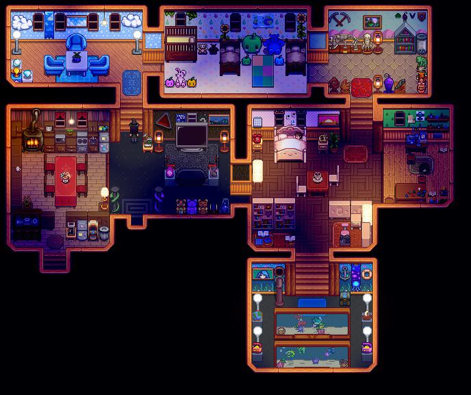 r/StardewValley on Twitter "Just finished my farmhouse, any advice? I