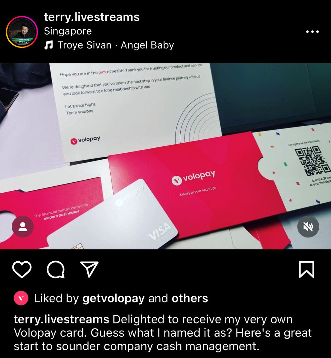 It’s always great to see customers be thrilled to receive their Volopay cards!💯🥳

#happycustomers #corporatecard #expensemanagement #payments