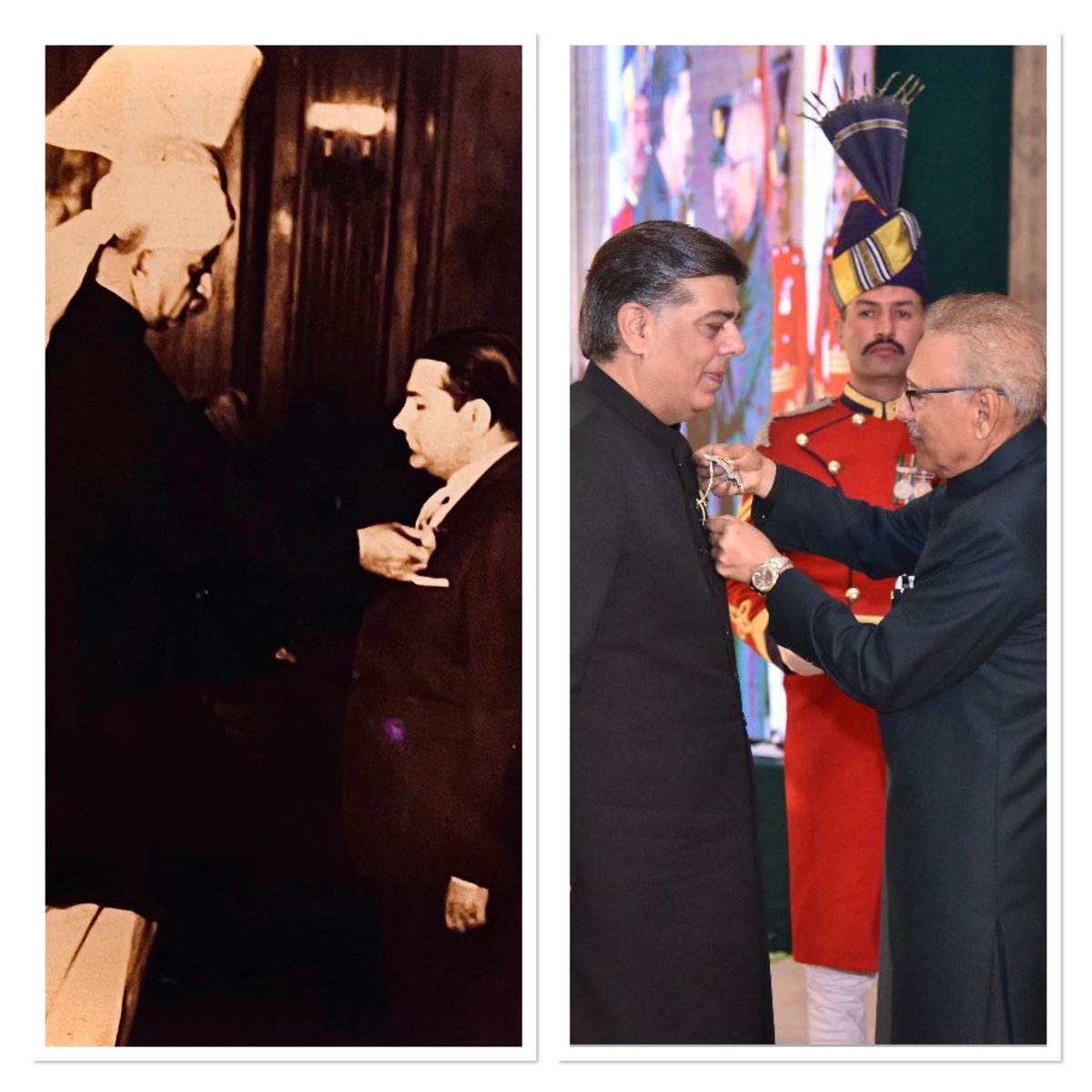 Wish my father was here to see me follow in his footsteps……
70 years of service to the state over two generations!