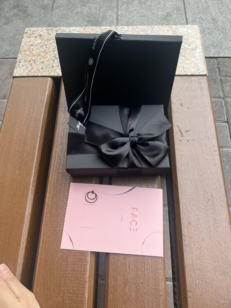 今日のミュバンサノク、ジミンちゃんからのプレゼントは…すごく素敵な