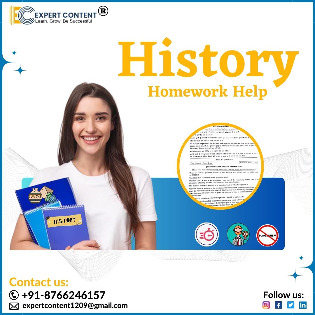 ExpertContent2's tweet image. Our range of historical subject specialists is ready and waiting to guide you through your history homework.

Dm &apos; Hi &apos; with your requirements our team will assist you immediately.

#expertcontent #History #historyhelp #homeworkhelp #Homework #studyhelp #studytwt #Assignments