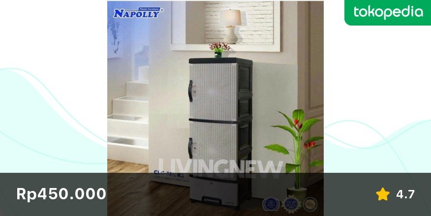 AbrahamLR1's tweet photo. Coba cek ini, deh: "Lemari Plastik Napolly 4 susun Laci Kunci CLC-55L K3 Sakura - Biru" Rp450.000 di toko Living New Tokopedia. Bisa bebas ongkir, lho.
https://t.co/EN2xMBlwWe https://t.co/NwUbBzVg4m