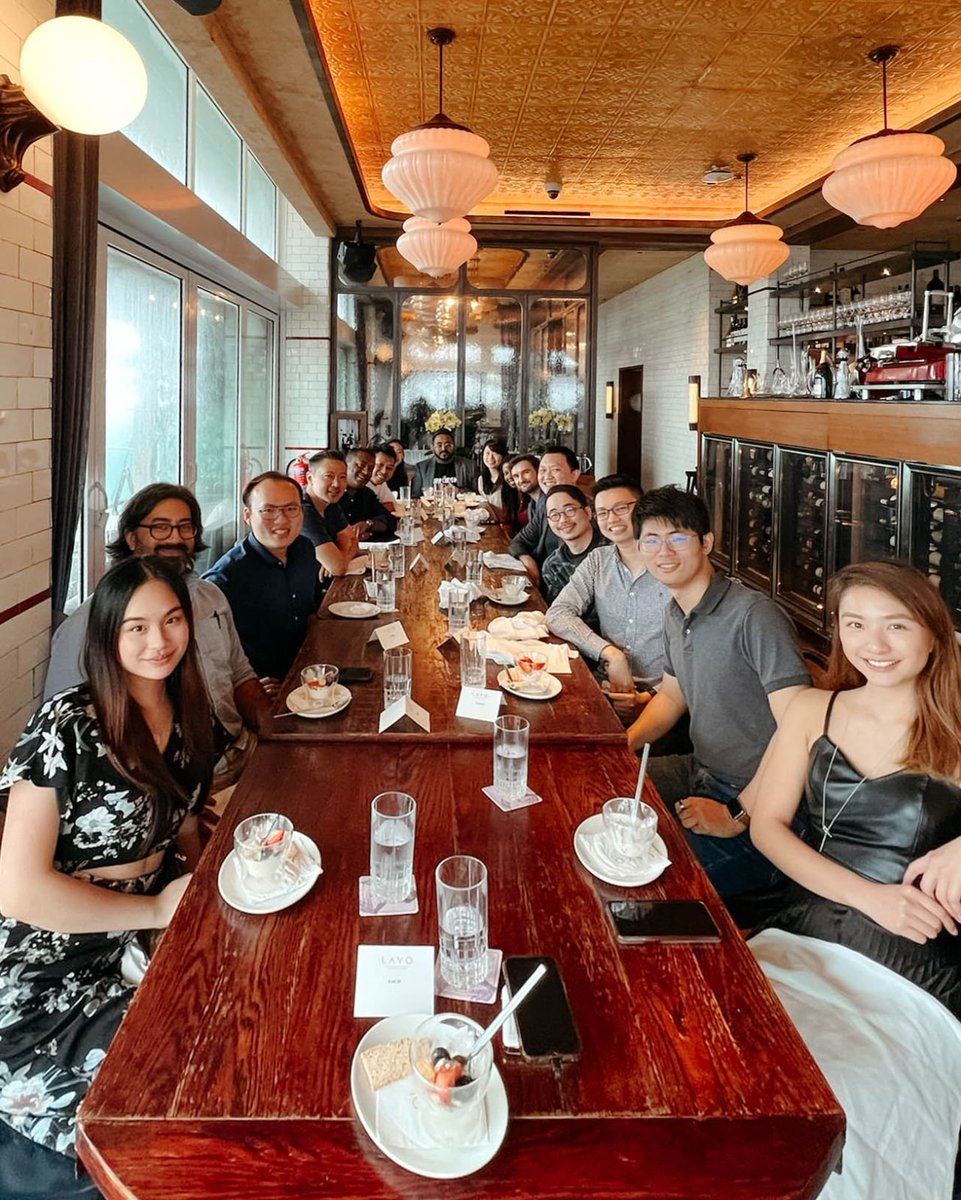 Breaking bread with the titans of blockchain 🍞 

We recently hosted an intimate gathering where we discussed:

- The latest happenings
- New initiatives
- How to better support one another and the industry at large 

H/T to all our partners for making this possible 🫶