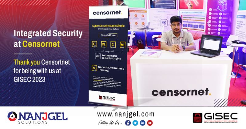 Nanjgel_Sol's tweet photo. Thankyou Censornet for being with us at GISEC 2023.
#thankyou #gisec #gisecglobal #gisec2023 #nanjgel #nanjgelatgisec #nanjgelsolutions #censornet https://t.co/UVsUUOejK2
