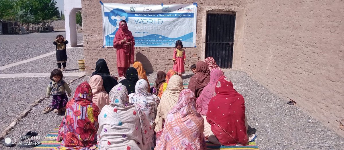 📌District Zhob, Balochistan 
Because simple #WaterActions make a big impact ✨This #WorldWaterDay, our implementing partner @BRSP_Pakistan organised diff. activities on the importance of the water &how one can make a difference by changing the way they use,consume & manage water