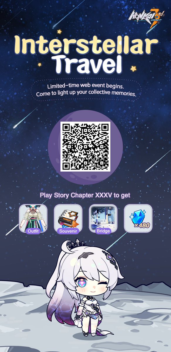 _shiorix's tweet photo. Honkai Impact 3rd web event Interstellar Travel is now available. Light up your coordinates to leave our collective memories behind. https://t.co/BoTOinPuC2