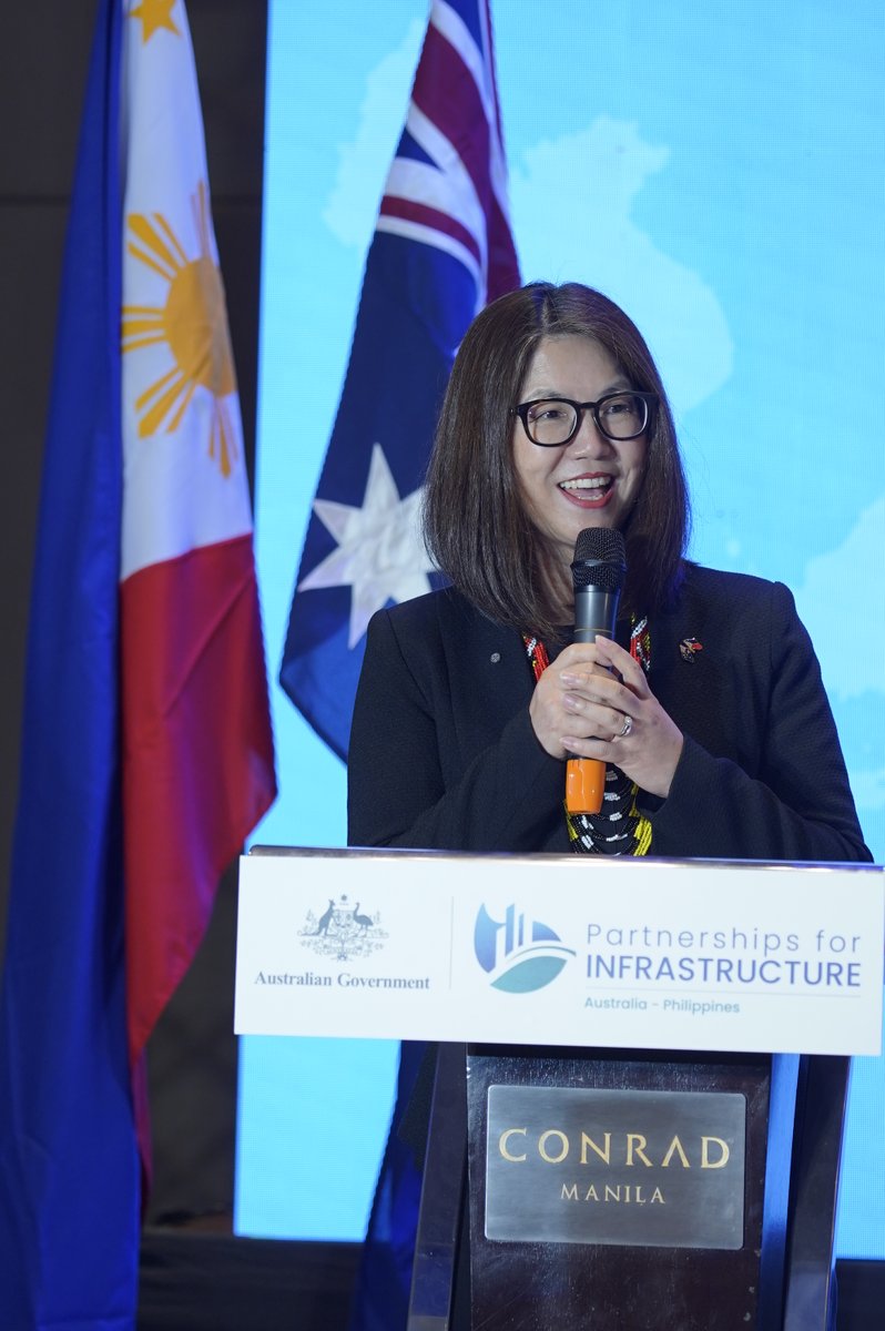 AusAmbPH's tweet photo. Together with @SecBenDiokno and Special Envoy to #SoutheastAsia Nicholas Moore, we launched the 🇦🇺🇵🇭 Partnerships for Infrastructure in the Philippines today. P4I will support the Philippine government’s ambitious infrastructure goals and drive inclusive economic growth. https://t.co/krA2mU1xqk