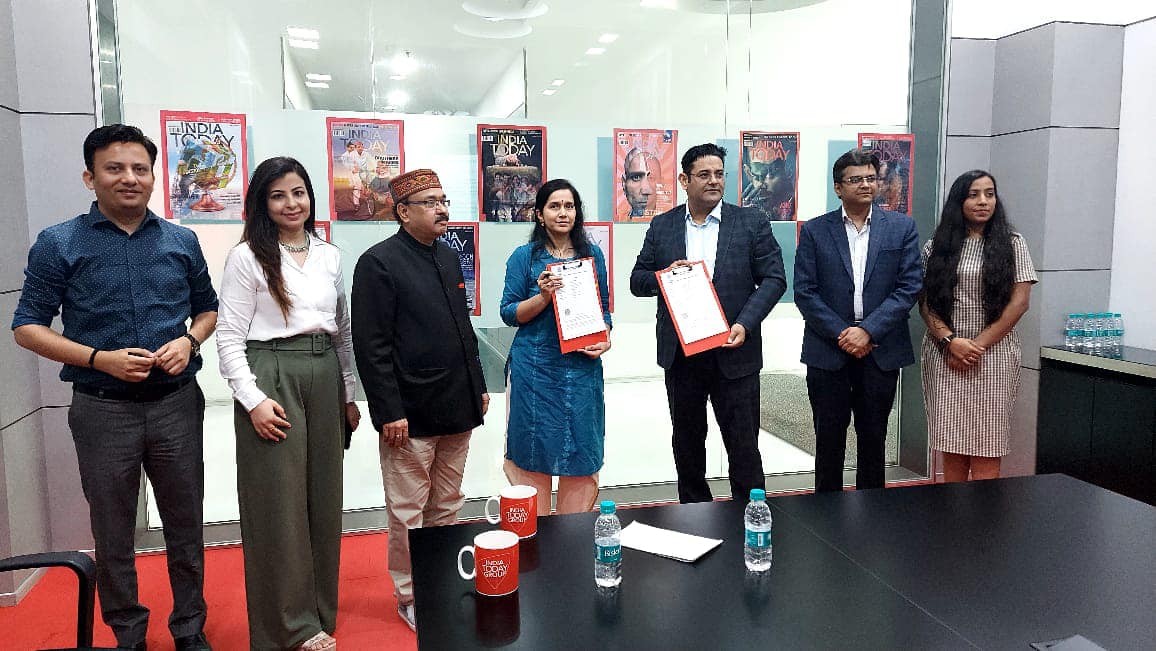 ITMI has signed MOU with @mesc_india  to provide training, skill enhancement, capacity building & training program in the areas of media & entertainment across the country. 
#itmi #indiatodaymediainstitute #skillindia #skilldevelopment #mediaeducation #mediaskills #indiatoday