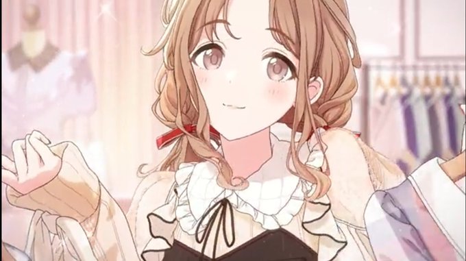 洋服どれにするか迷ってる雛菜まるで彼女とおデートしているようだ～♪かわゆ過ぎる 