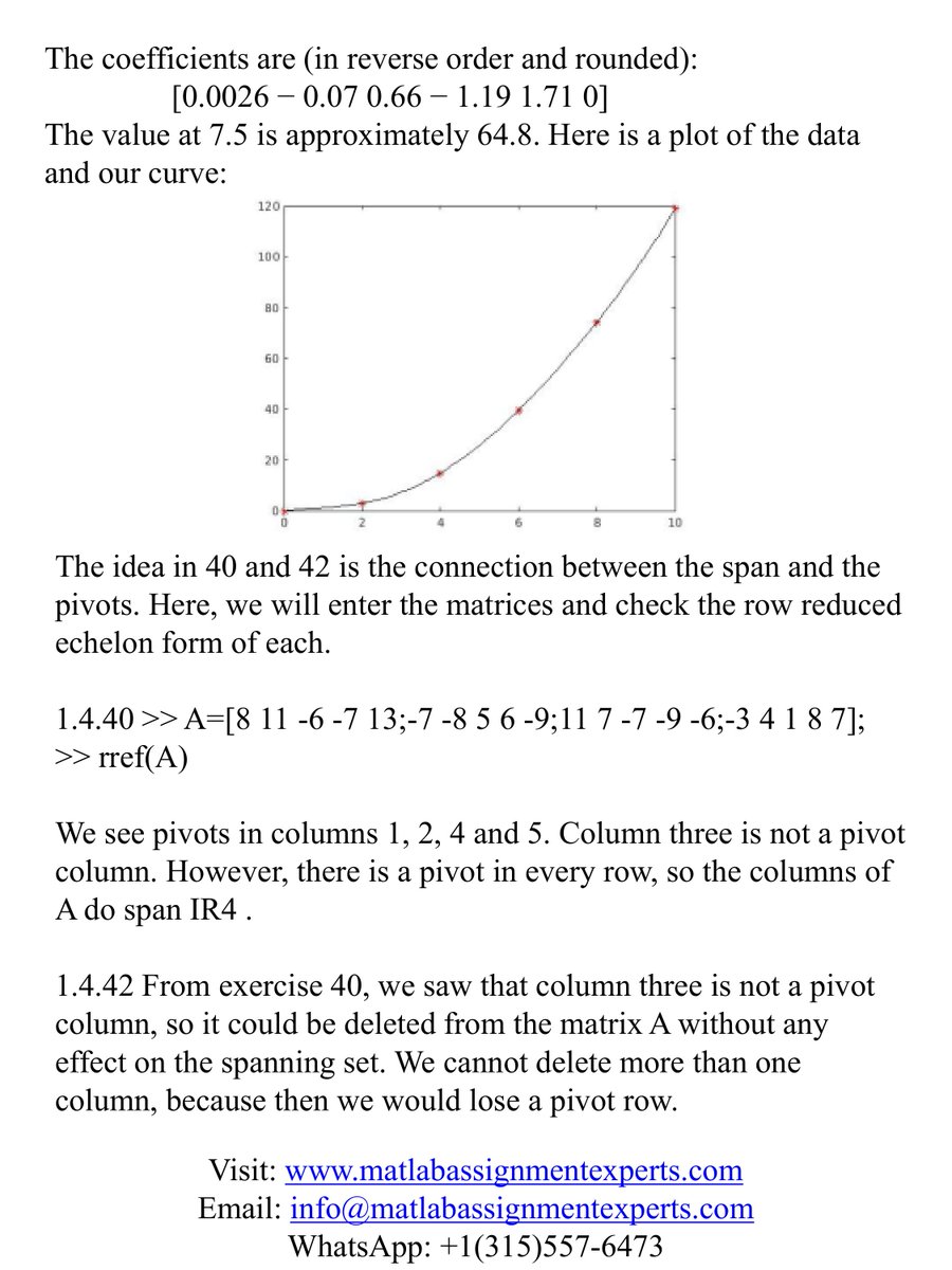ExpertsMatlab's tweet image. Say goodbye to complex calculations and hello to top grades.
Check out our expert solutions for Numerical Computing using Matlab
Visit: matlabassignmentexperts.com 
Email: info@matlabassignmentexperts.com

#NumericalComputing #University #MatlabHomeworkSolutions #ExpertHelp #studytip