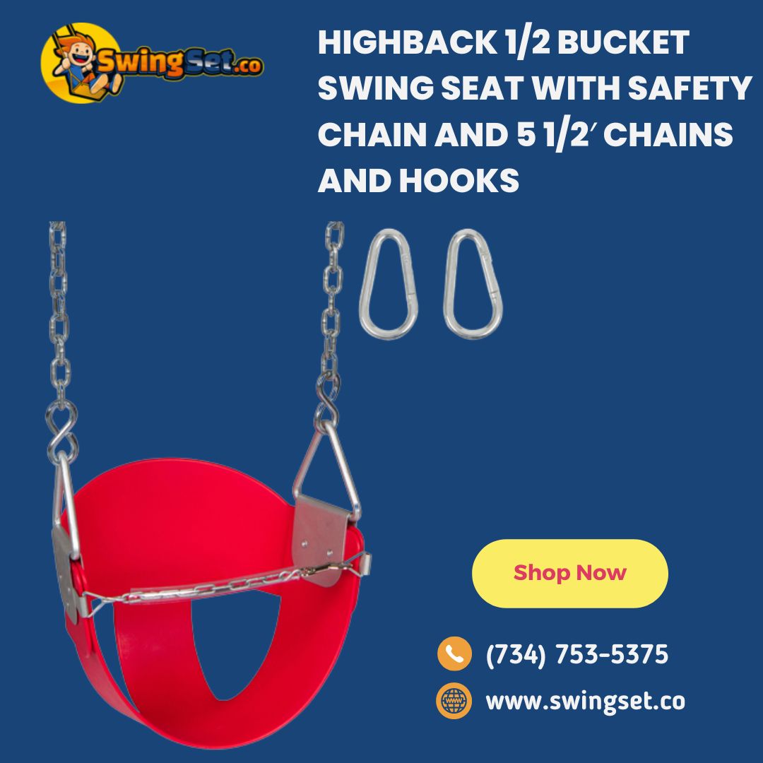 SwingsetCo's tweet image. Introducing our Highback Half Bucket Swing - the perfect addition to any swing set!. 
.
.
Buy now : bit.ly/3K60mTc
.
.
#swingset #swingsetaccessories #swingsetfun #halfbucketswing #outdoorplay #kidsfun #childhoodmemories