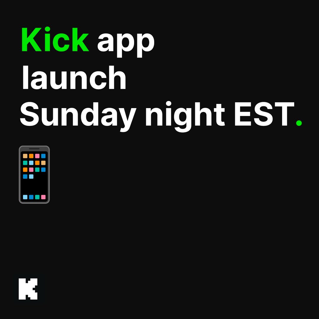 Kick (@kickstreaming) on Twitter photo 