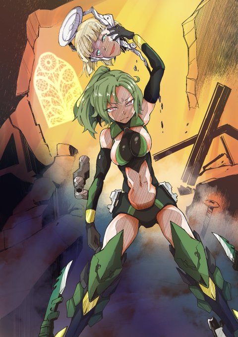 いままでSKEBで描かせていただいたカッコイイ系のものを並べてみる 