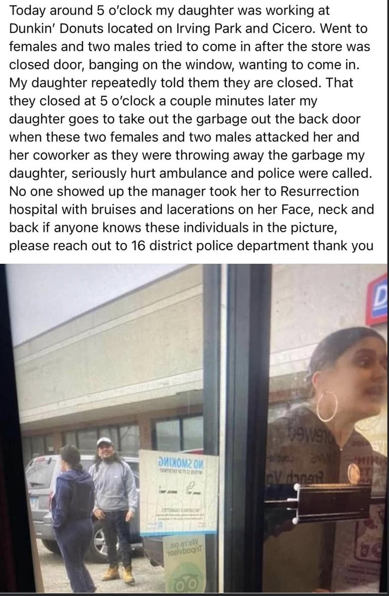 ChiSpectator's tweet photo. Let’s find these people . Nobody should go through that for simply doing a job . https://t.co/rumYcWIRV9