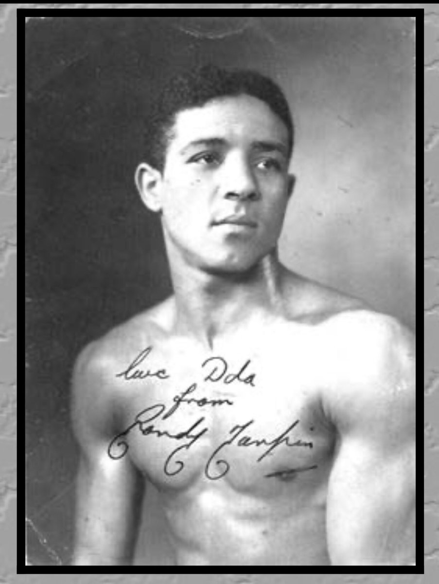 Remembering Randolf Randy Turpin proved to be the exception to this rule and many of his future opponents including Sugar Ray Robinson would comment on his immense physical strength. #boxing #randolfturpin #middleweightworldchapion
