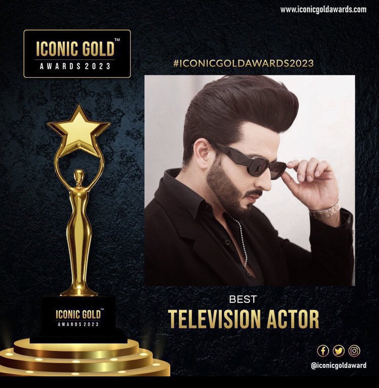 1507. Rooting for #DheerajDhoopar to win Best Television Actor Award for his Phenomenal Performance as #RajkumarYadav in #SherdilShergill
 #RKY #IconicGoldAwards2023 
-
<a href="/IconicGoldAward/">Iconic Gold Awards</a> <a href="/DheerajDhoopar/">Dheeraj Dhoopar</a>