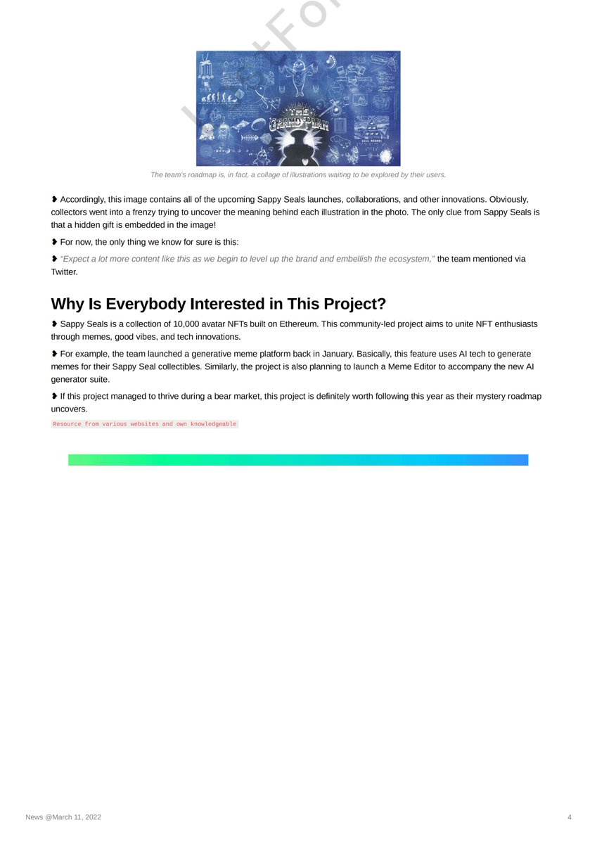 +. ʚଓ : #YuumiDailyNews ₊✧୨୧‿︵‿

Full article can be found in these community: <a href="/TheNFTCircle/">The NFT Circle</a> <a href="/DarkEchelonn/">Dark Echelon</a> <a href="/The_LostForest/">Lostlorn Forest 🍃</a> 

In the Web 3 ⇨ Always DYOR ♥︎ #NFTCollection #NFTProject #NFTCommmunity #NFT #cryptocurrencies #CryptoNews #blockchains #Web3 #ETH #SOL