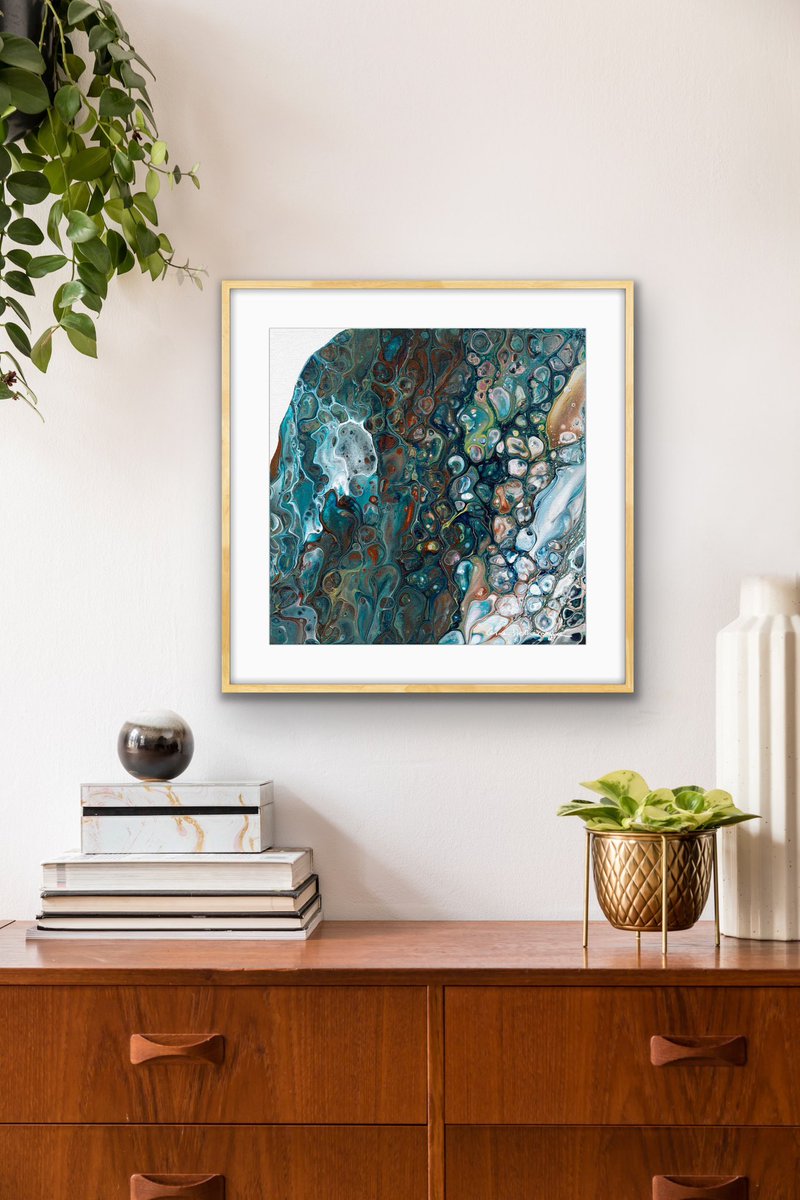 Love how the richness of this sideboard picks up the deep rusty tones in ‘Rockpool’. 💛

Prints available at ginahetherington.com

#artistsontwitter #abstractart #abstractartforsale #artprints #natureart #wallart #ginahetherington #ginahetheringtonart