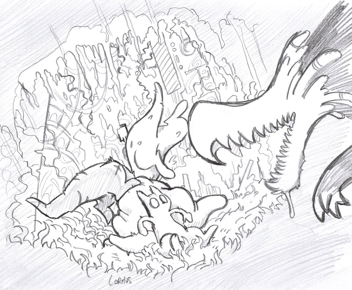 #RWArtMonth 
Day 8 - Jolly Coop
#Rainworld