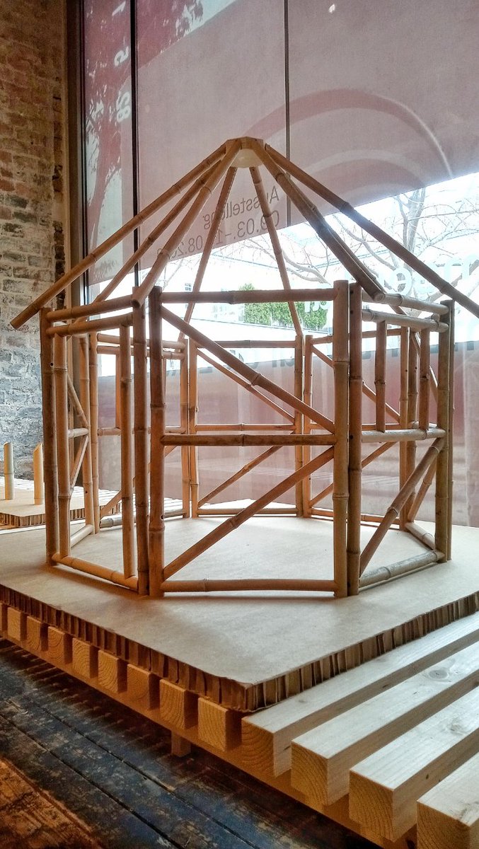 New Exhibition about Architect #YasmeenLari <a href="/AzW_museum/">Architekturzentrum Wien</a> 
She has developed and implemented her system of zero-carbon architecture based on local economies 👍💚