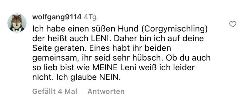 Ich glaub auch nein