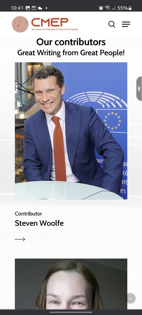 What is the 'The Centre for Migration & Economic Prosperity'?

Well, unlike the producers at #Bbcsml I just went to look up their website cmep.co.uk/about-us/

And it's so predictable. A popup organisation, created by Steven Woolfe, funded in secret, with only one employee