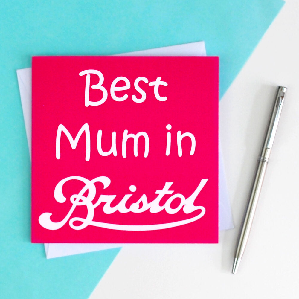 It's one week until Mothering Sunday so let your mother know if she's the best mum in #Bristol! ♥️

Card by <a href="/EclecticGiftSho/">Eclectic Gift Shop</a> where you can visit in person and pick up a plethora of gifts, art and souvenirs designed in Bristol and beyond.
#bristolparents #bristolmum #bristolmums