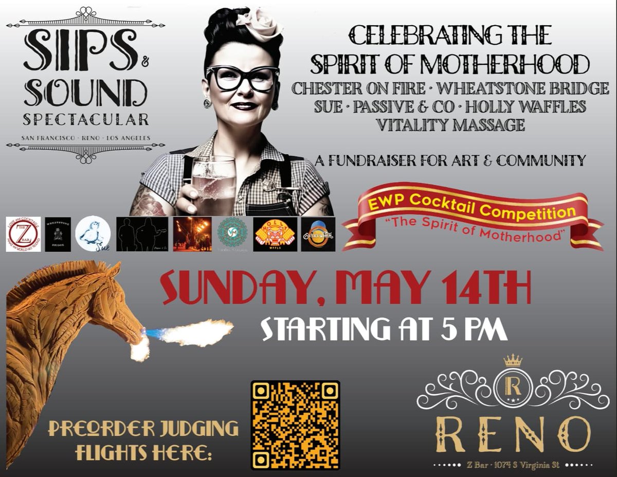 Everywhen_Info's tweet image. Save the date May 14th to celebrate the Mother in your life on Mother's Day at our Reno Z-Bar Fundraiser!

For more information &amp;amp; PreFlight drink tickets, please go here: ewp.ticketspice.com/reno2023

#everywhenproject #supportnonprofits #midtownbar #supportlocalbuisness #zbarreno