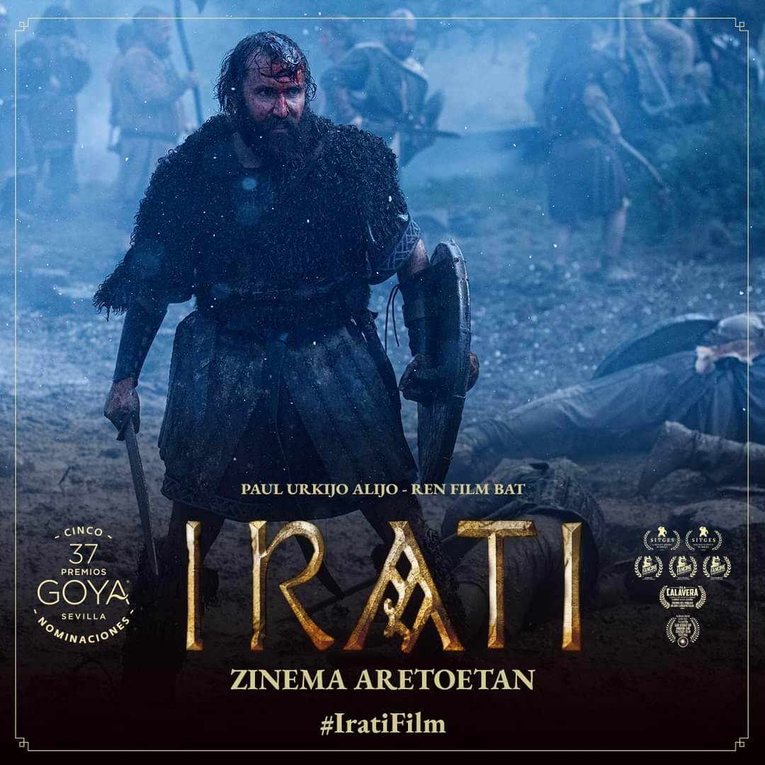 iratifilm's tweet photo. [EUS]
⚔ Abentura epikoa eta borroketakoa, pantaila handian gozatzeko modukoa!

🔝 1. filma Euskal Herrian.

🍿Zinema aretoetan! Galdu egingo duzu?

[CAS]
⚔ ¡Una aventura épica y de batallas con la que disfrutar en la gran pantalla!

🔝 La película número 1 en el País Vasco.

🍿 ¡Ya en cines! ¿Te la vas a perder?
