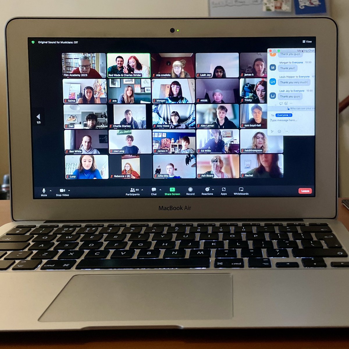 Another year, another talk with the NFTS Craft Skills students. Thank you for having us <a href="/BFIFilmAcademy/">BFI Film Academy</a> <a href="/NFTSFilmTV/">National Film and Television School</a>! We can’t wait to see the final films in April 🥳🤩