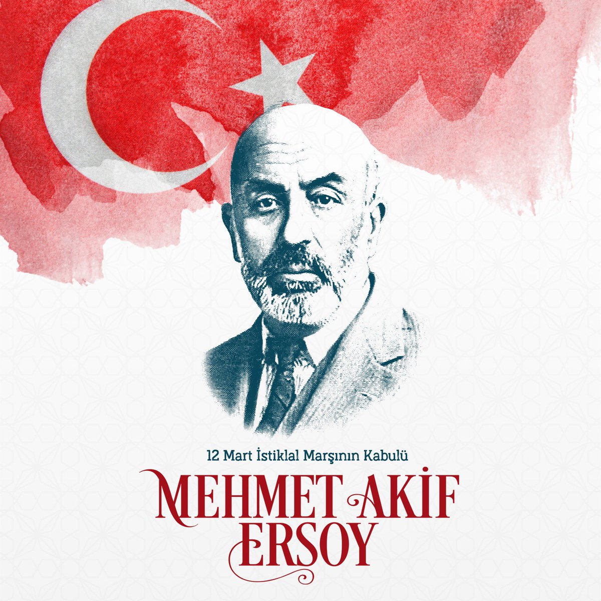 Millî hafızamızın ortak mukaddesi
İstiklal Marşımızın kabulünün 102. yılı kutlu olsun. 

Vatan Şairimiz #MehmetAkifErsoy’u ve istiklâl mücadelemizin tüm kahramanlarını rahmet ve minnetle anıyorum.