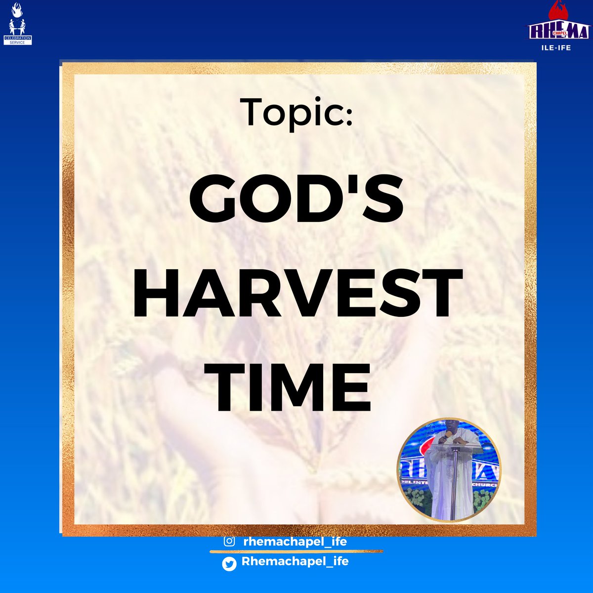 RhemaChapelxIfe's tweet photo. Today, we learnt on God's harvest, we hope you were able to learn just as we did.

#RhemaIfe
#RCICSERVICE
#Worship
#Word
#pray https://t.co/ldvSOATzcZ